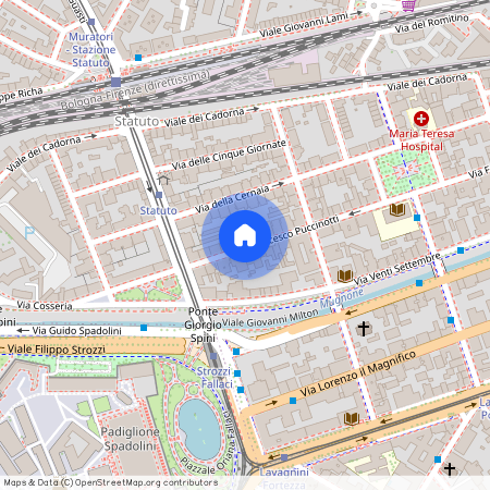 Via Francesco Puccinotti, Florence, Tuscany 50129