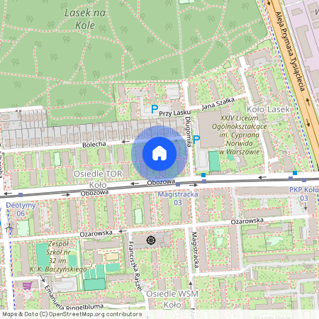 ul. Obozowa, Koło, Wola, Warszawa, mazowieckie