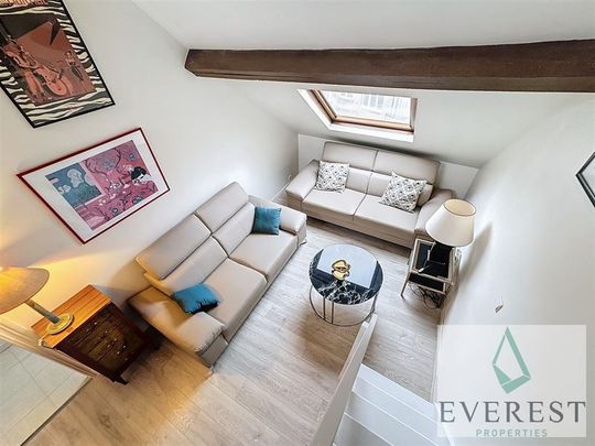 Châtelain! Beau Duplex Meublé 1 chambre - Photo 1