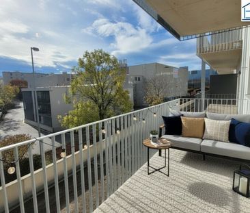 Sonniger Südbalkon mit Ausblick - Photo 6