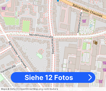 Neuer Parkettboden! Helle Altbauwohnung zur Miete in Hamburg-Bahren... - Foto 1