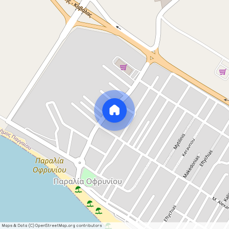 Ν. Καβάλας, Ορφανό, Παραλία Οφρυνίου