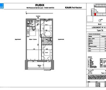 Appartement T3 à louer Nantes - 58 m² - Photo 5