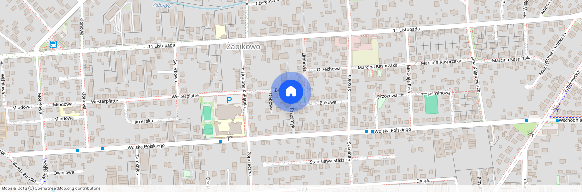 ul. Bukowa, Luboń, poznański, wielkopolskie