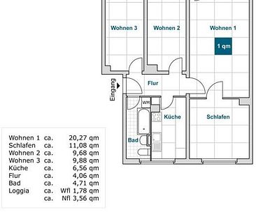 Willkommen in eurem neuen Zuhause! Bezugsfertige 4 Zimmerwohnung - Photo 1