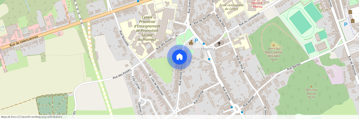 Rue Alfred Defuisseaux 29, 7301, Hornu