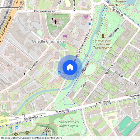 ul. Biskupa Czesława Kaczmarka, Śródmieście, Kielce, świętokrzyskie