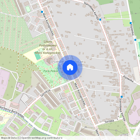 ul. Marii Konopnickiej, Będzin, będziński, śląskie