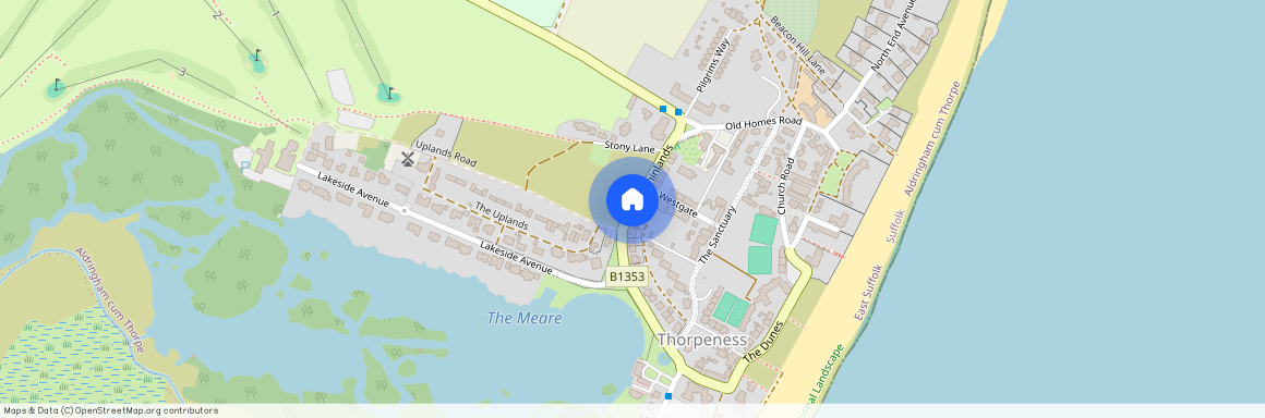 Barn hall Apartments, Thorpeness