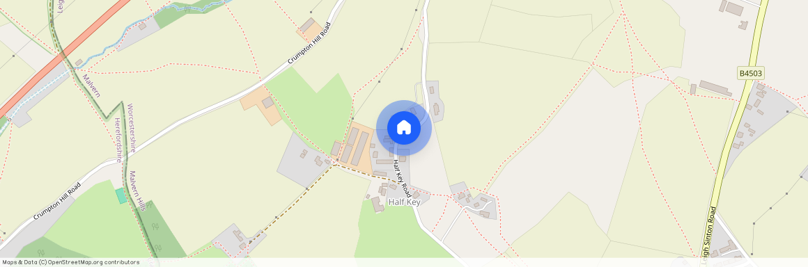 Half Key, Malvern, Worcestershire, WR14