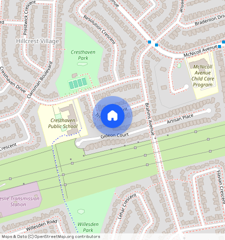 ** Tristan Crescent Unit# Main, Toronto