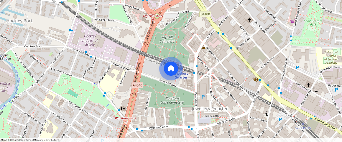 Plot 119TS, 1-Bed Apartment - Furnished at The Goodsyard, Apartment 119, Top Shed Building, 55, Pitsford Street B18