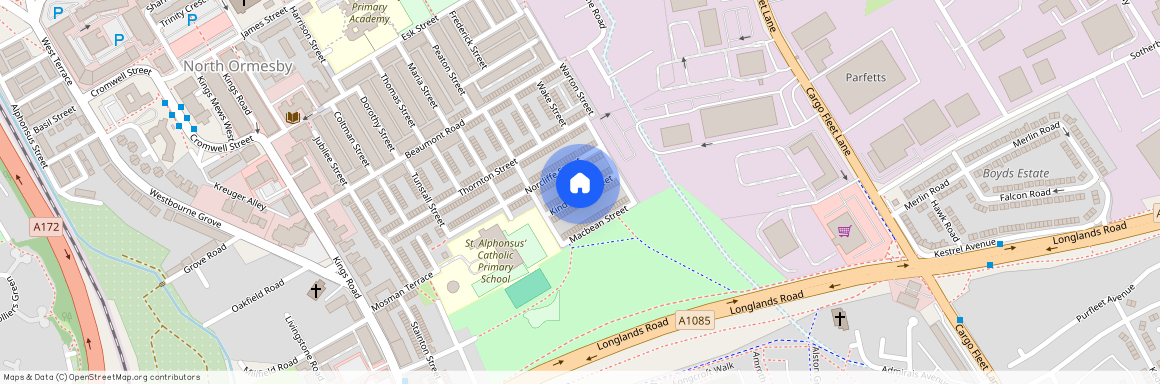 Kindersley Street, Middlesbrough, TS3