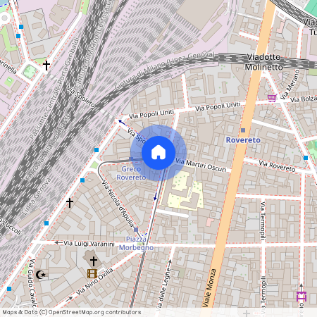 Via Martiri Oscuri, Włochy, Milan