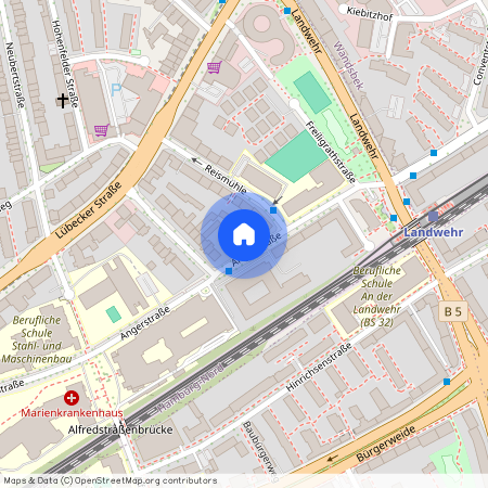 Angerstrase 29, 22087 Hamburg-Nord - Hamburg Hohenfelde