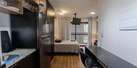 Studio para alugar com 27m², 1 quarto e sem vaga - Photo 3
