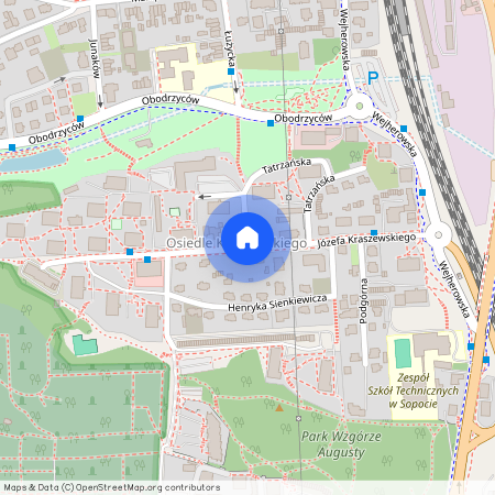 ul. Józefa Kraszewskiego, Kamienny Potok, Sopot, pomorskie