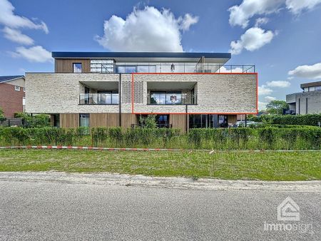 Instapklaar nieuwbouwappartement met 2 slaapkamers, terras en autostaanplaats te Kinrooi - Foto 2