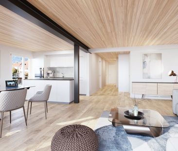 Moderne trifft auf Tradition – grosszügige 4.5-Zimmer-Neubauwohnung - Foto 1