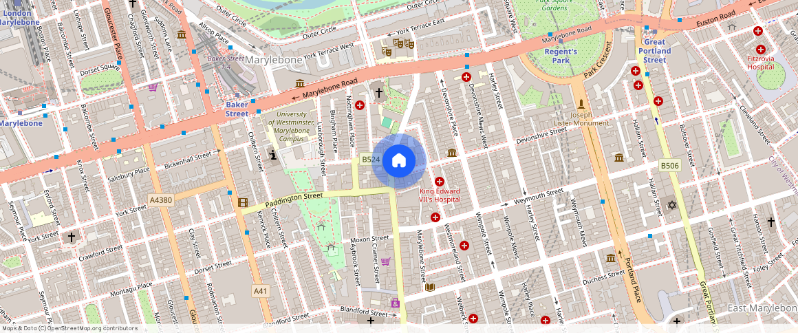 2 Devonshire Street, Marylebone, London, London, W1W 5DB