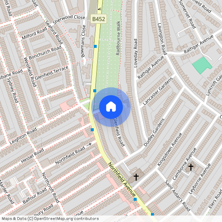 Glenfield Road, Ealing, W13