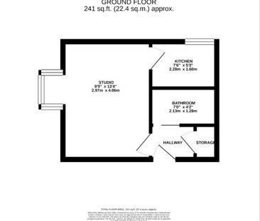 Studio to rent - Photo 6