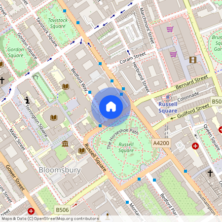 Bloomsbury Mansions, Russell Square, WC1B