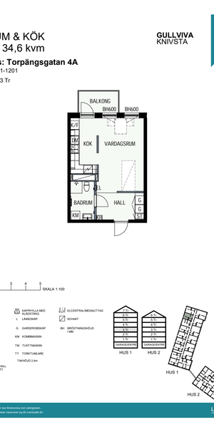 Torpängsgatan 4A, 74130, Knivsta - Foto 2