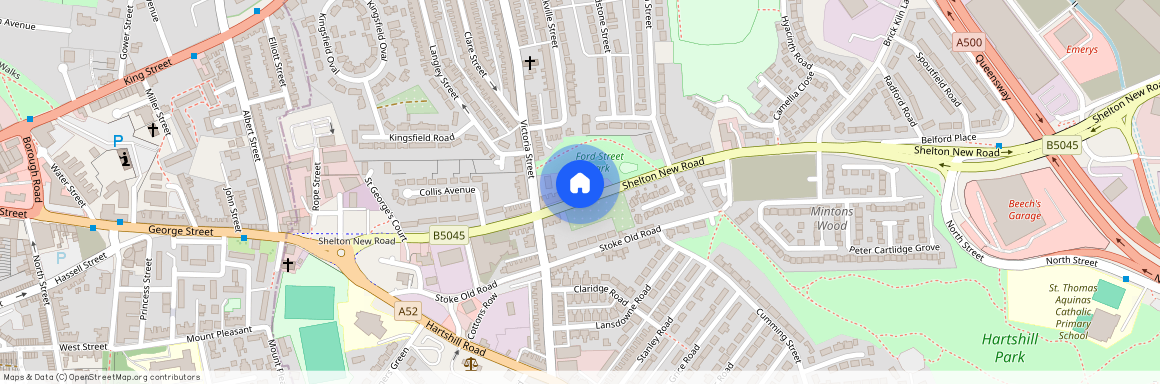 Shelton New Road, Stoke-on-Trent ST4