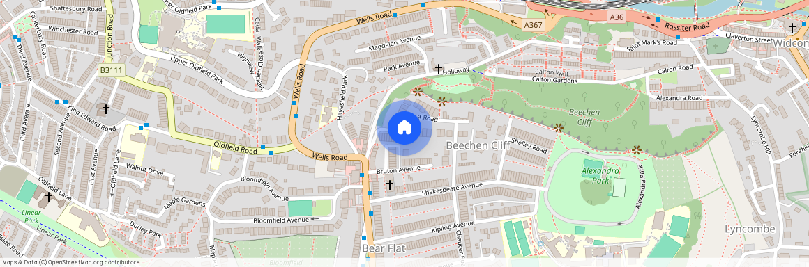 First Floor Flat, Linsley House Beechen Cliff Road, Bath, Somerset, BA2 4QR