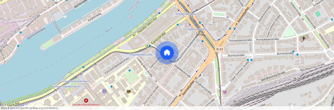 Vogelweidstr. 11, 60596 Frankfurt am Main OT Sachsenhausen-Nord