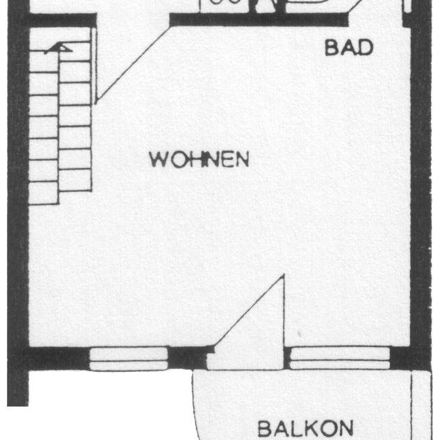 1,5-Raum-Wohnung, 46,0 m² mit Balkon & Fußbodenheizung im Grünen. - Photo 2