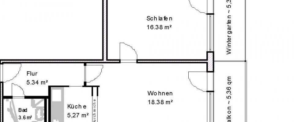 Attraktive Zwei-Zimmerwohnung mit Balkon - Foto 1