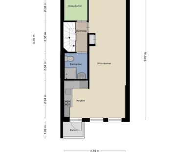 Te huur: Appartement Meerdervoortstraat 119 A 02 in Rotterdam - Photo 2