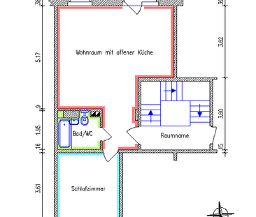 EBK / Balkon / Badewanne - Photo 6