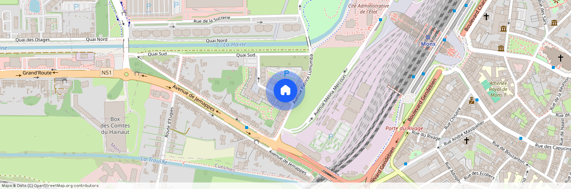 Rue Jacques Prévert, 2, 7000, Mons