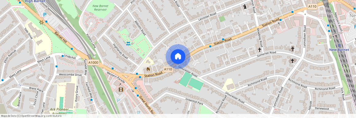 Cherington Court, Barnet, 108 Station Road, New Barnet