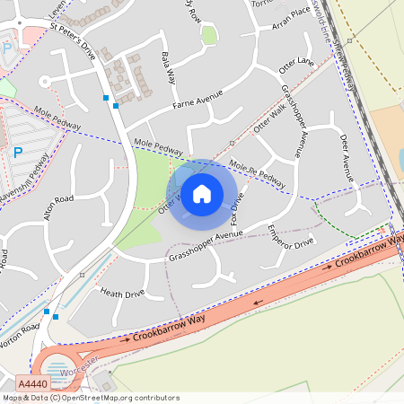 Badger Gardens, Worcester, Worcestershire, WR5