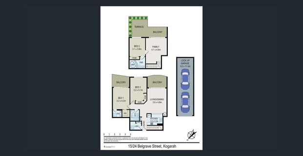 Spacious split level penthouse apartment in Kogarah CBD - Photo 1