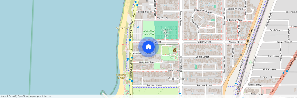 1/13 Overton Gardens, Cottesloe, WA, 6011