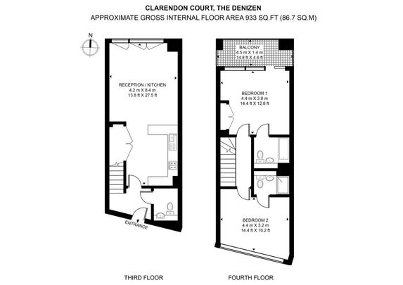 2 bedroom property to rent - Photo 1