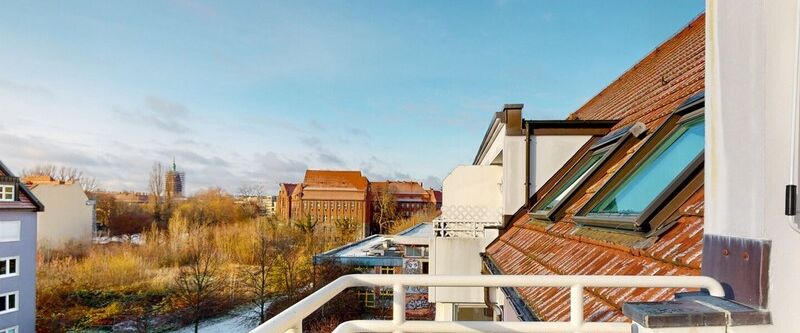 Rooftop Maisonette with Garage and Balcony furnsihed or unfirnished! - Photo 1