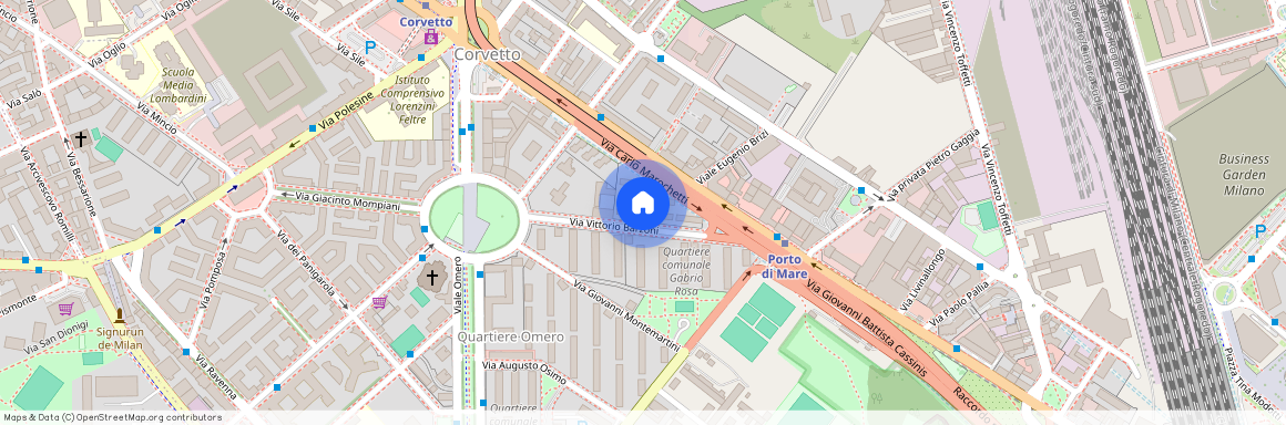 Via Vittorio Barzoni, Włochy, Milan