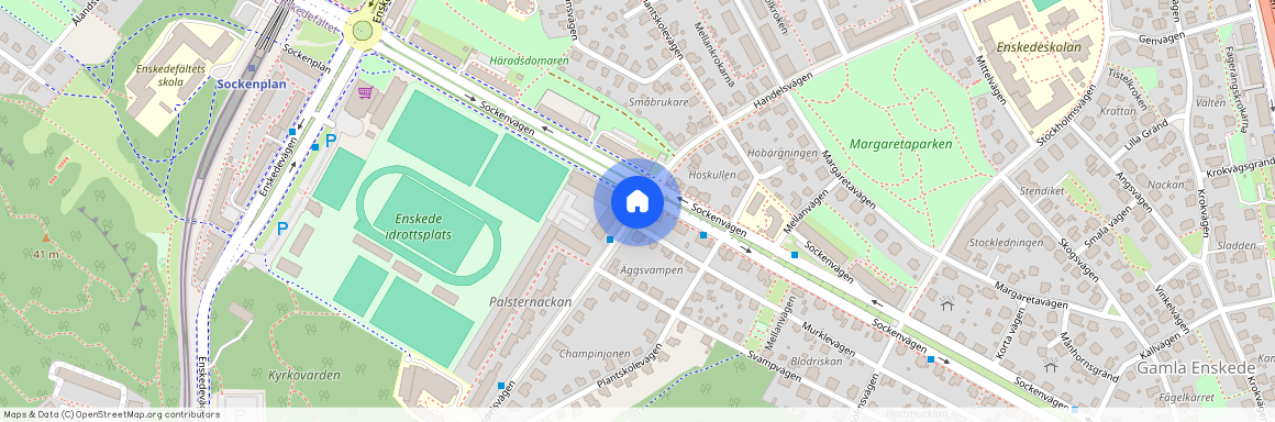 Handelsvägen, Enskede