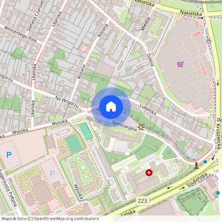 ul. Wysoka, Wilczak, Bydgoszcz, kujawsko-pomorskie