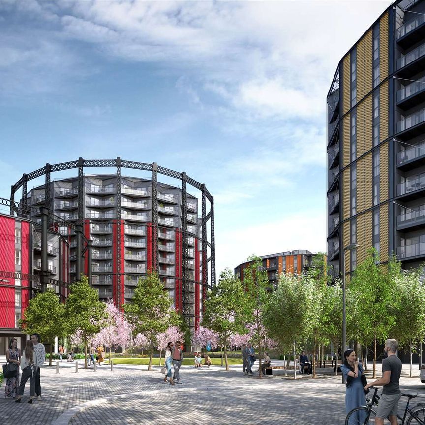 Brand new one bedroom apartment located within the landmark historic gasholders, redesigned for modern living. - Photo 1