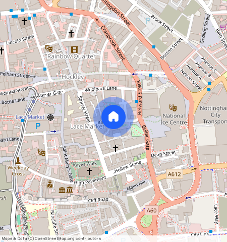 Flat 3 1 Barker Gate, Nottingham, Nottinghamshire, NG1