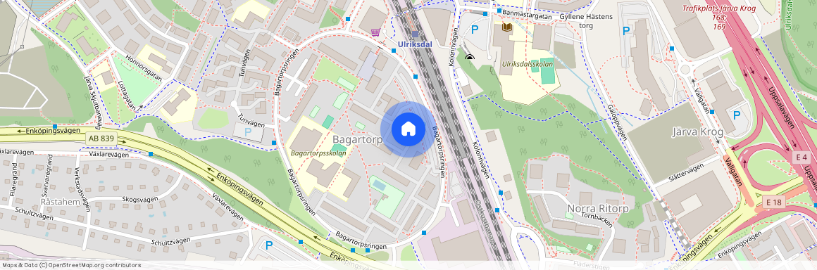 Bagartorpsringen 70, Ulriksdal