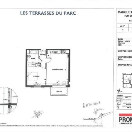 Appartement à louer 2 pièces 44.35m² - Photo 4