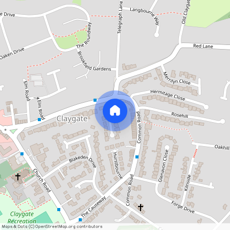 Fairlawn Close, Claygate, Esher, Surrey, KT10